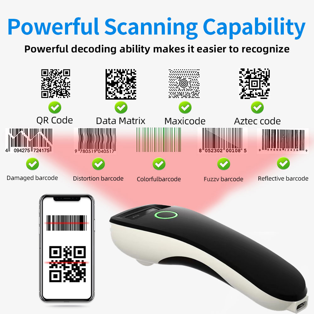 Mini Handheld Portable Barcode - огляд і ціна Document Scanner Portable