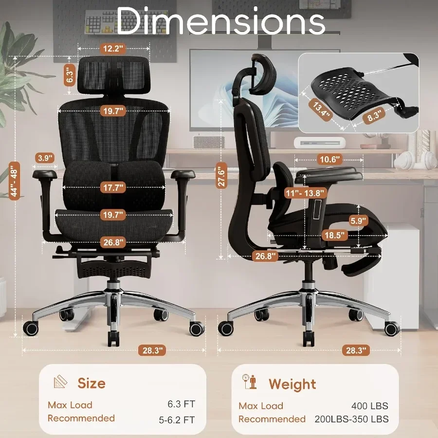 Ergonomic Office Chair with Fo - огляд і ціна Ergonomic Office Chair