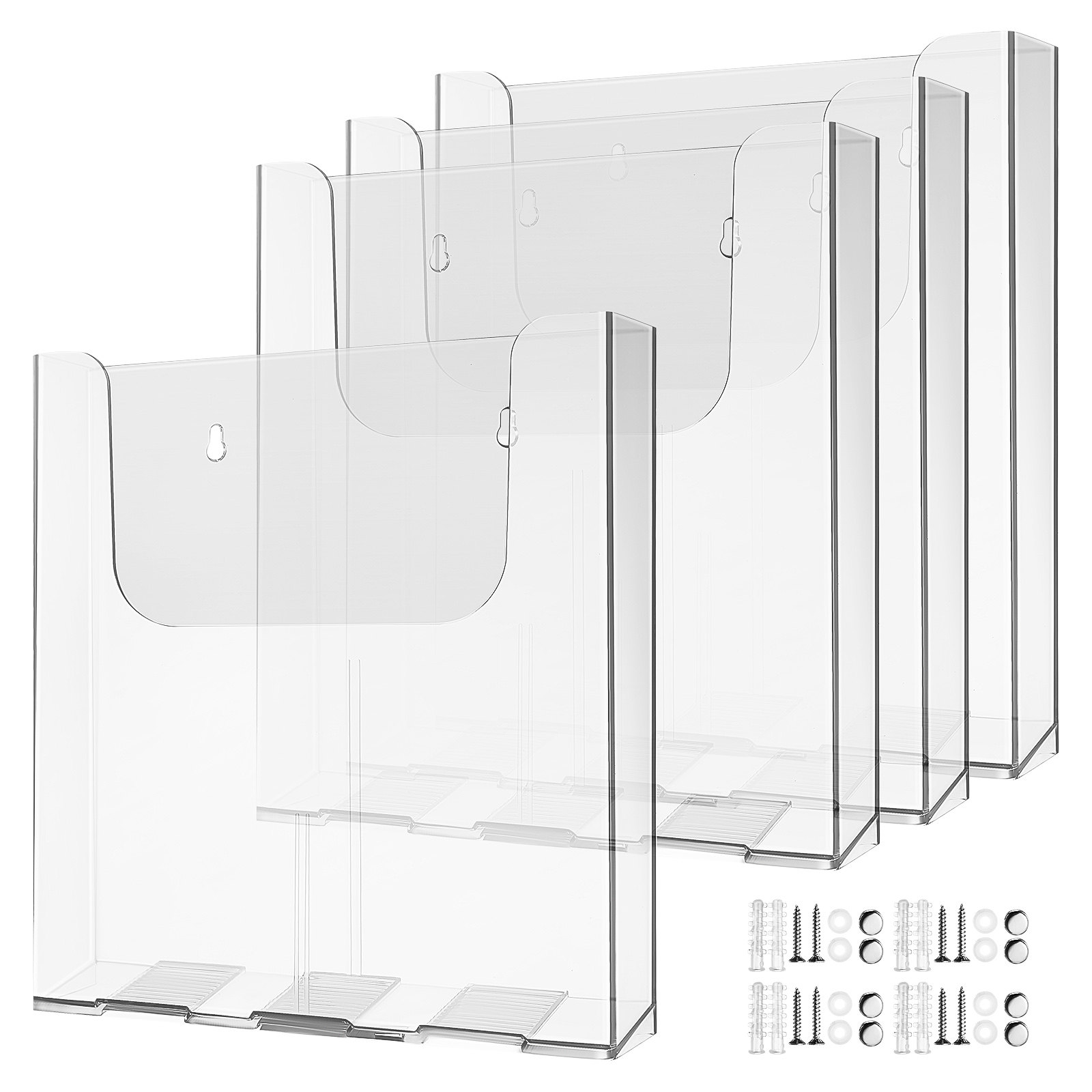4Pcs Acrylic Magazine Holder W - огляд і ціна Document Holder Stand
