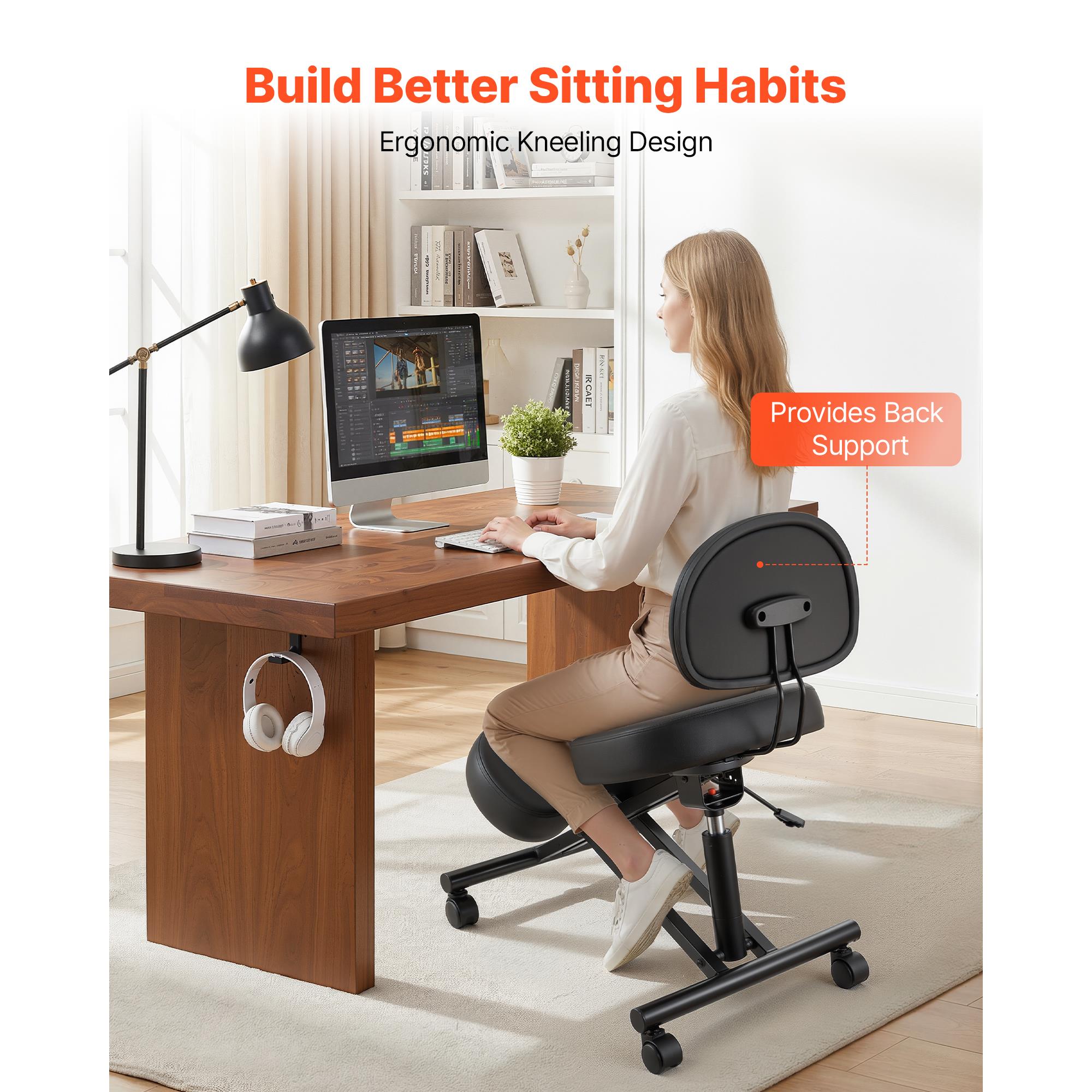 Ergonomic Kneeling Chair with  - огляд і ціна Ergonomic Office Chair