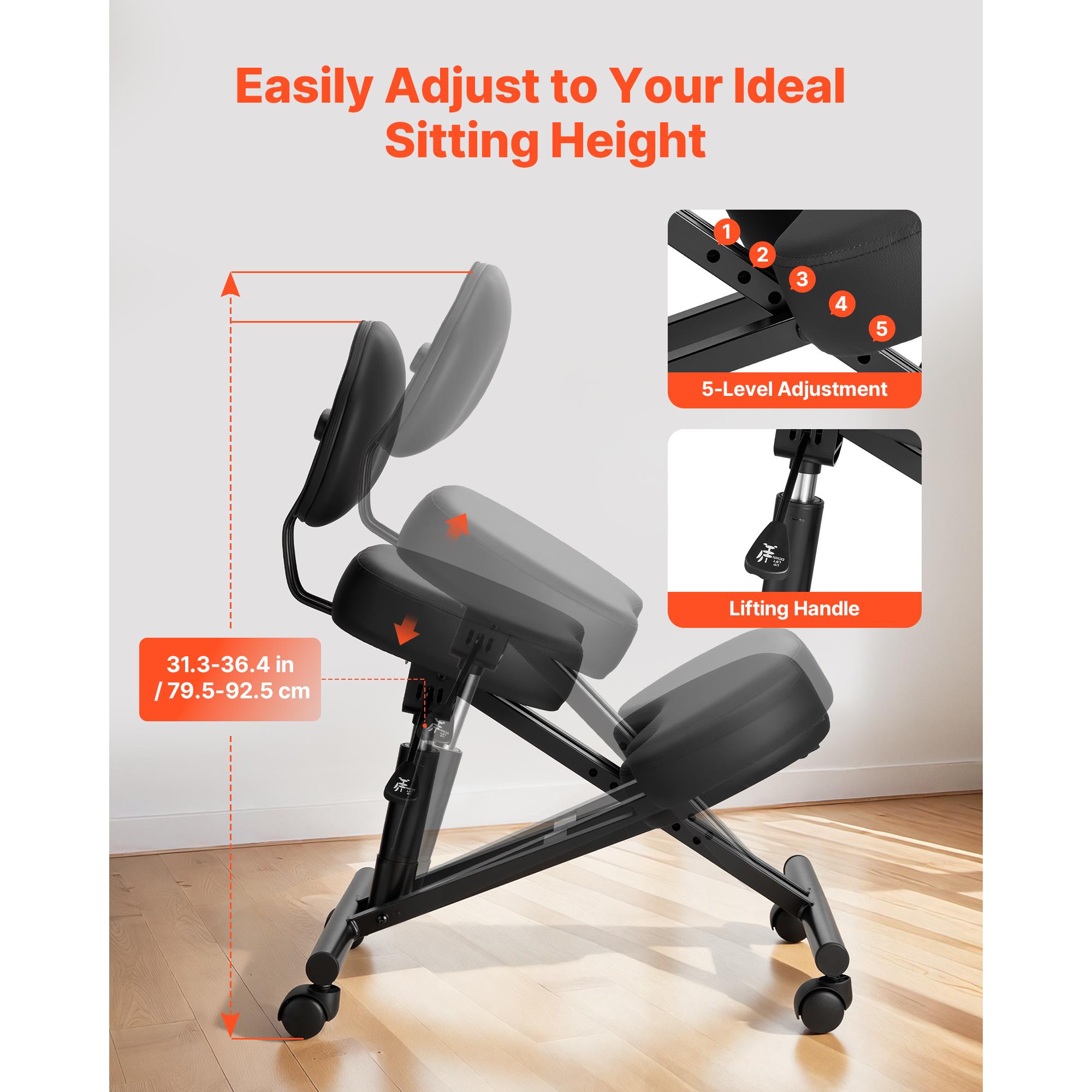 Ergonomic Kneeling Chair with  - огляд і ціна Ergonomic Office Chair
