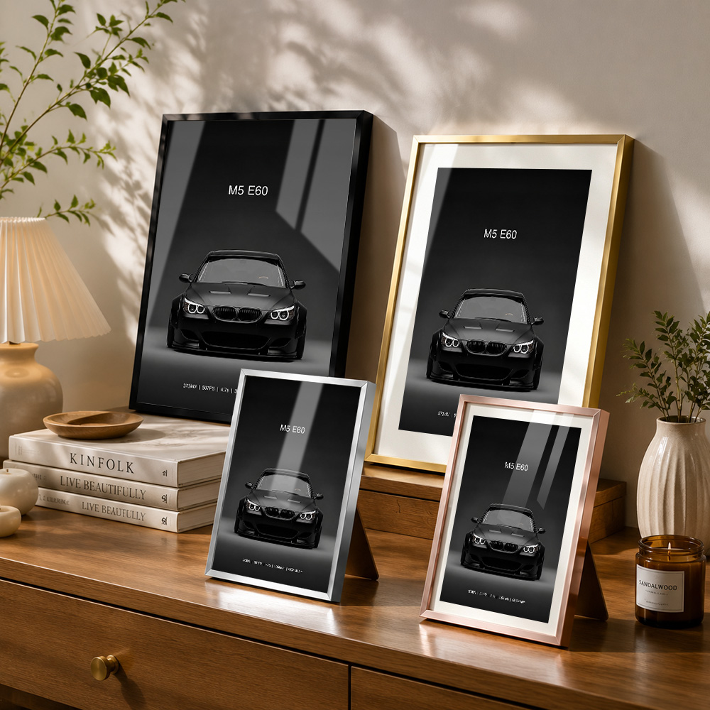 German M5 E60 Black Car Metal  - огляд і ціна Home Office Or