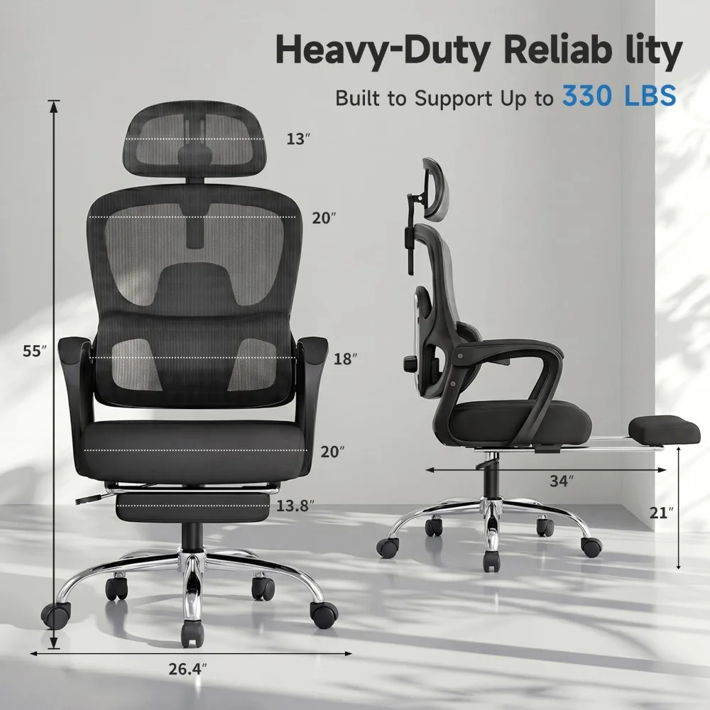 Ergonomic Office Chair with Fo - огляд і ціна Ergonomic Office Chair