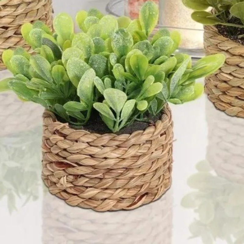 1pcs Woven Small Artificial Gr - огляд і ціна Home Office Layout