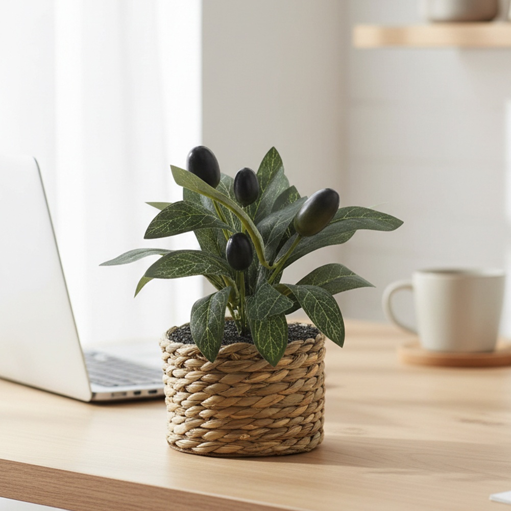Artificial Plants Pocket Olive - огляд і ціна Home Office Layout