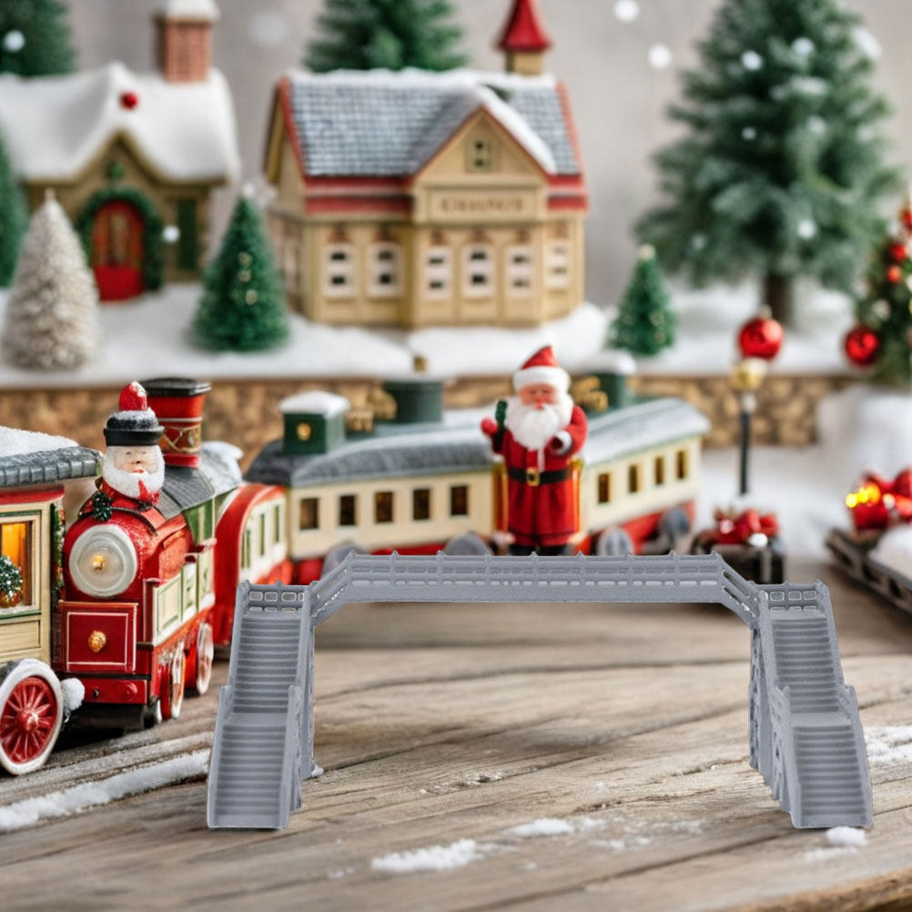 2Pcs 1:87 Scale Footbridge Min - огляд і ціна Home Office Layout