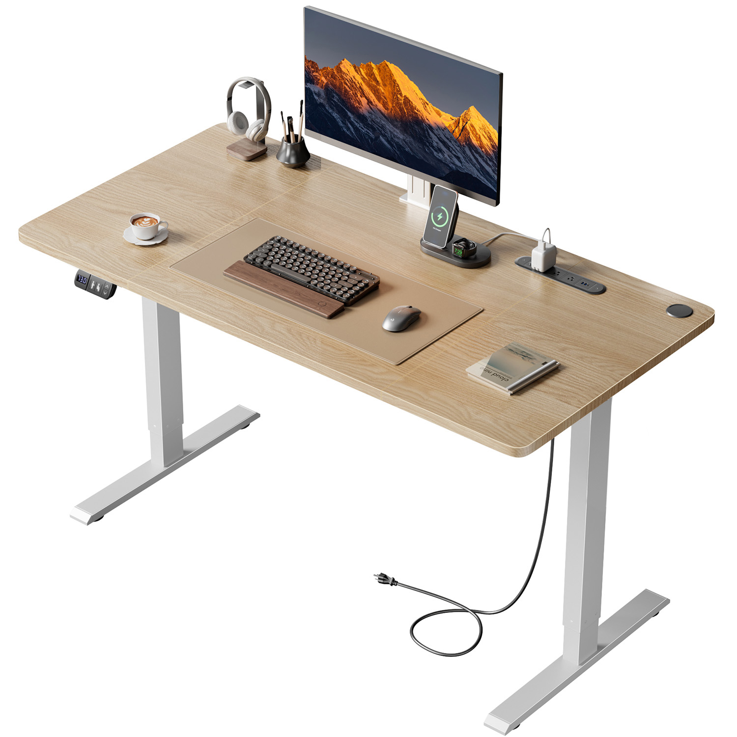 NEBMAAX Desk Height Adjustable - огляд і ціна Home Office Work Table